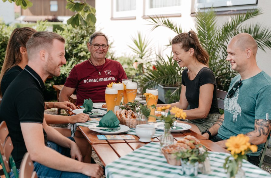 Biergarten Brauerei Leidmann, © Inn-Salzach Tourismus