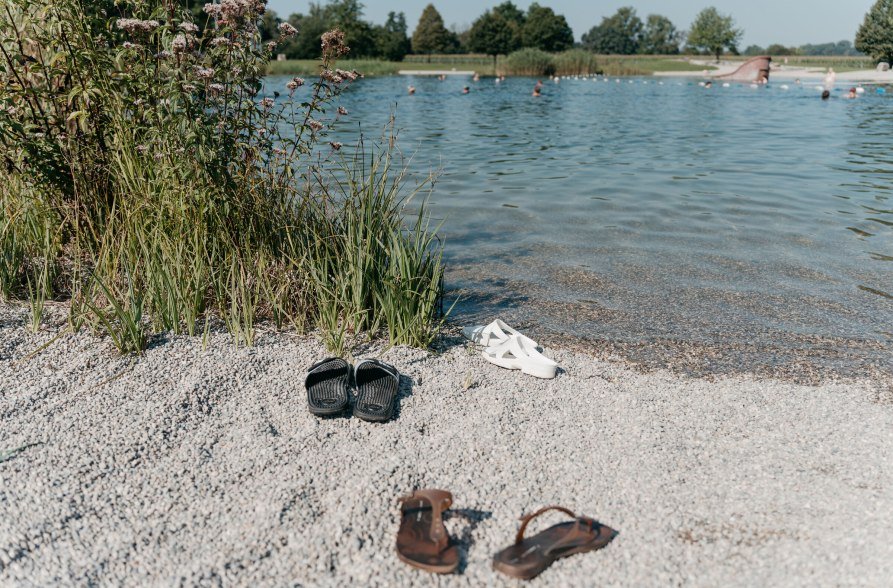 Baden in der Grünen Lagune in Ampfing, © Inn-Salzach Tourismus