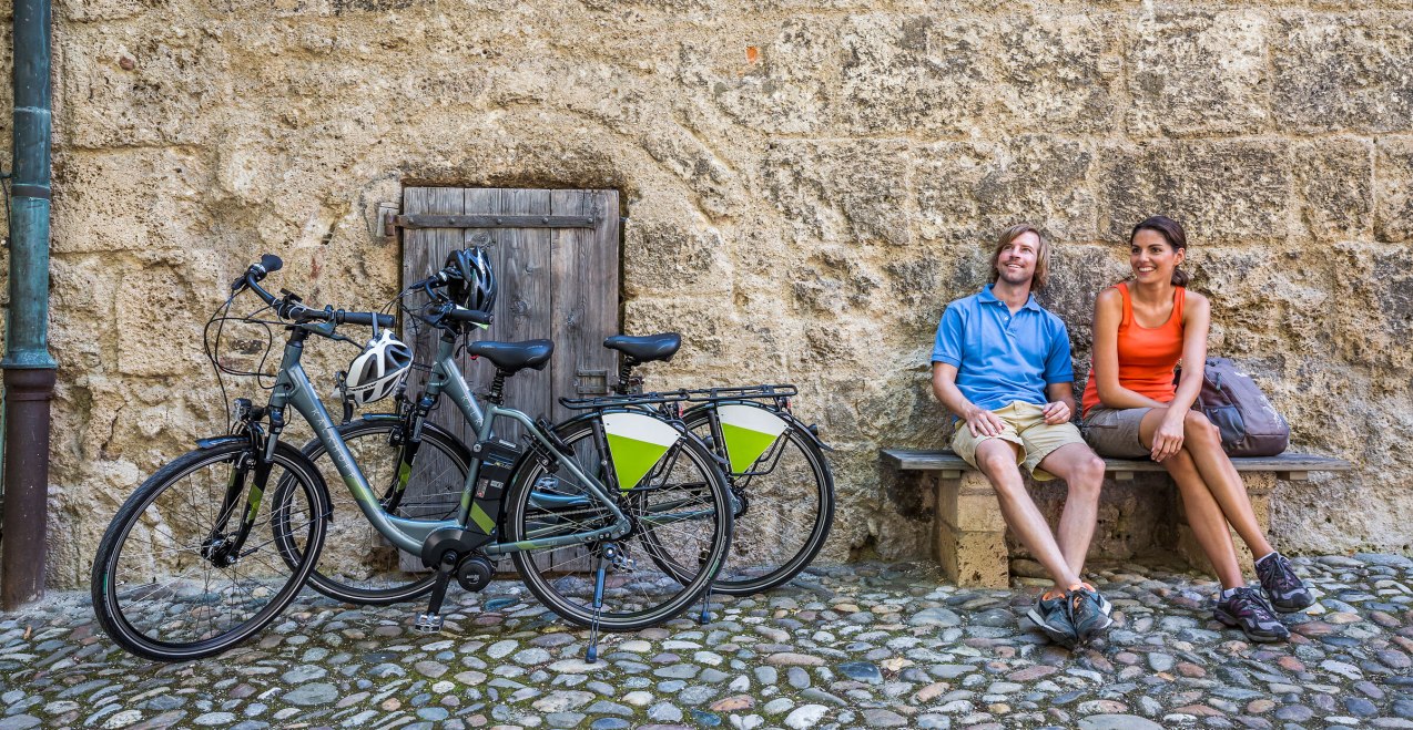 Burg Burghausen Radler, © Inn-Salzach Tourismus