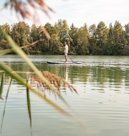 SUP auf der Salzach, © Inn-Salzach Tourismus