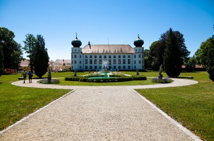 Schloss Tüßling Außenansicht, © David-Pierce Brill