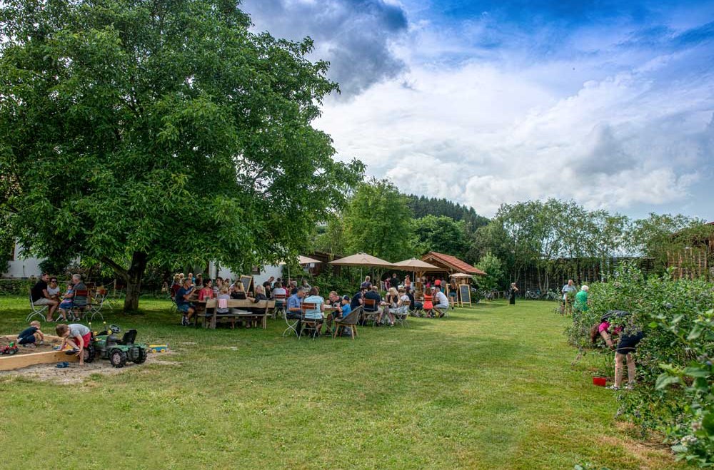 Heidelbeercafé Garching a. d. Alz, © Reiters Heidelbeergarten