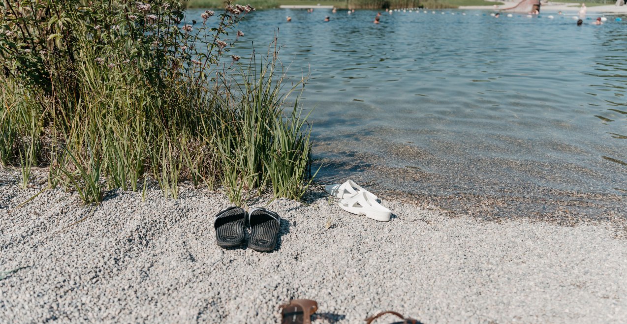 Baden in der Grünen Lagune in Ampfing, © Inn-Salzach Tourismus