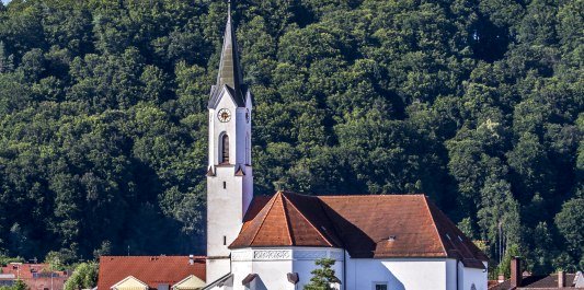 Kirche St. Oswald in Marktl, © Inn-Salzach Tourismus